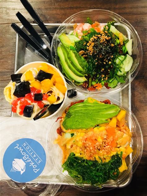 poke bowl station brooklyn  96% of 646 customers recommended