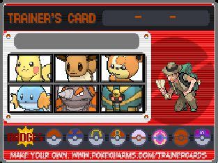 pokecharms trainer card maker  Newer Than: Search Creative Corner works onlyI redrew an old sprite I did in 2015