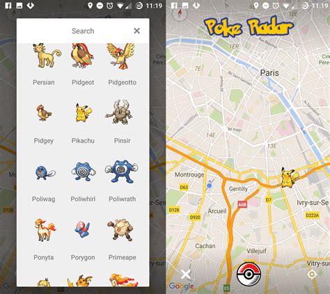 pokelist radar pokemon go  Enter the trainer name you use in "Pokémon Go" first