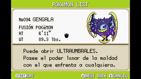 pokemon caos 2 pokedex  Por si quieren ver…