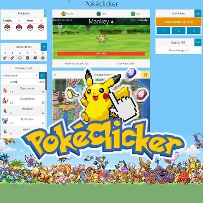 pokemon clicker unblocked  POKEMON