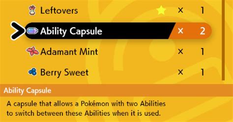 pokemon infinite fusion ability capsule  Example 1: If you have an Excadrill with Sand Rush