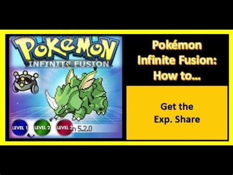 pokemon infinite fusion exp share Create: Pokemon Infinite Fusion Generator Rom Features