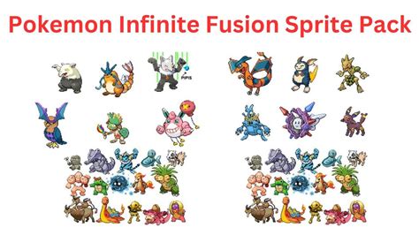 pokemon infinite fusion sprite packs 66