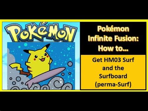 pokemon infinite fusion where to get surf 