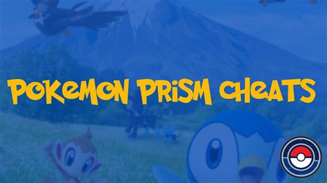 pokemon prism cheats  Registration allows you to keep track of all your content and comments, save bookmarks, and post in all our forums