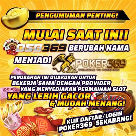 poker369 login  Sebagai Agen Resmi IDN Poker kami tentunya sangat memahami para member dengan menyediakan banyak permainan terpopuler dan terlengkap diantaranya Poker, Domino, Ceme, Ceme Keliling, Capsa, Super Ten, Omaha, Blackjack dan Superbull