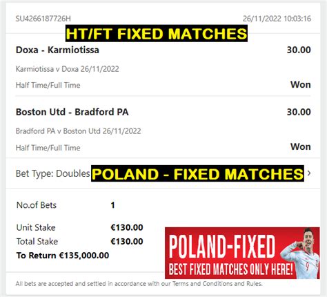 poland fixed matches  Soccer Master