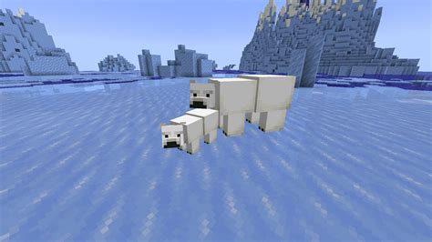 polar bear minecraft  What would keep happening is that i