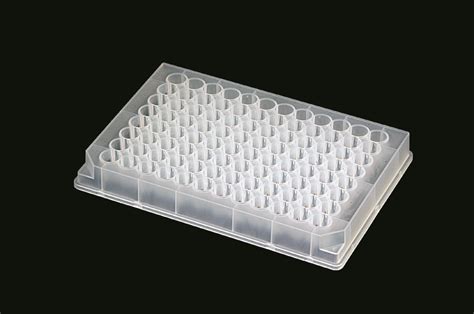 polypropylene 96 well plate  96-well Polypropylene Sample Processing & Storage Plates: Array: 8 x 12: Autoclavable: Autoclavable: Packaging: Individually wrapped: Binding Type:The most widely recognized well plate is the 96 well plate; however they are likewise accessible in 48-, 384-, 1536-, 3456-and 6144-well assortments