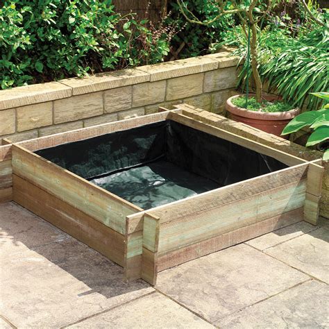 polypropylene raised bed liner  One variation of a raised garden bed is the one with legs