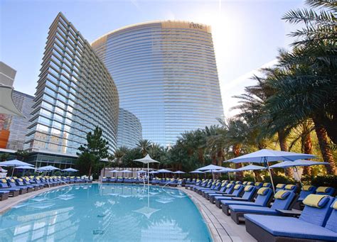 pool at aria las vegas pictures 