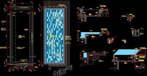 pool cad block  Die folgende datei enthält mehrere details zum aufbau eines schwimmbades