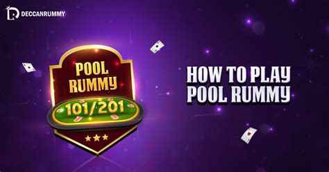 pool rummy  The first player to reach 100 points loses the rummy game