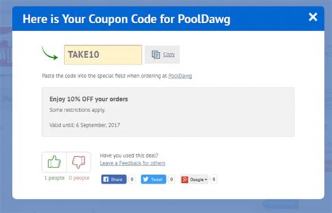 pooldawg promo code com brings latest and working PoolDawg