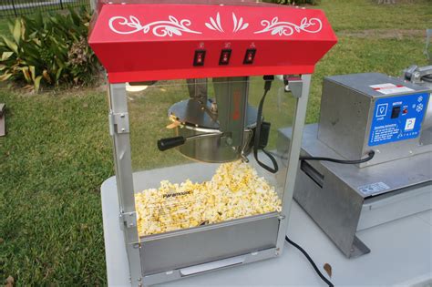 popcorn machine rental houston  All of our Concession Machine Rentals come with the supplies to make the servings, with helpful instructions and easy to use guides