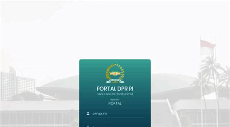 portal dpr go id  Aplikasi :Portal - Pusat Data Parlemen DPR RI