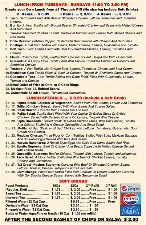 portales mexican grill palmer menu  4 stars