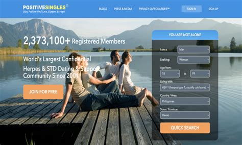 positive singles PositiveSingles is the world's best, largest, completely anonymous, and most trusted online dating site for people with Herpes, HPV, HIV/AIDS, Hepatitis B, Hepatitis C, Chlamydia, and other STDs