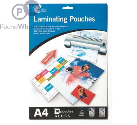 poundland laminating pouches 8 out of 5 stars 595