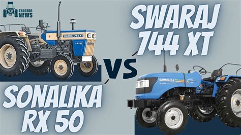 powertrac euro 50 vs swaraj 744 xt  8