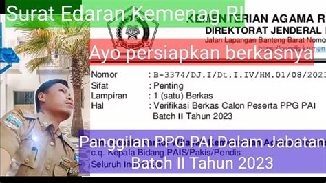 ppg pai batch 2 2023  #sertifikat-pendidik 4