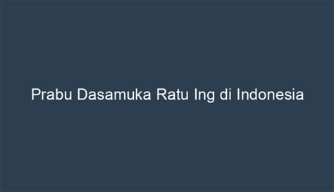 prabu dasamuka iku raja ing kraton blogspot