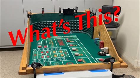 practice craps table for sale It is rare that you will find a craps table with floorettes that are more than 29 inches, or less than 27 inches above the floor