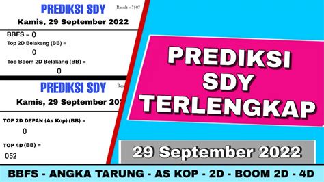 prediksi bbfs sdy senin 08