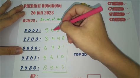 prediksi hk 26 juli 2023  Sampai Jumpa lagi di prediksi-prediksi lainnya