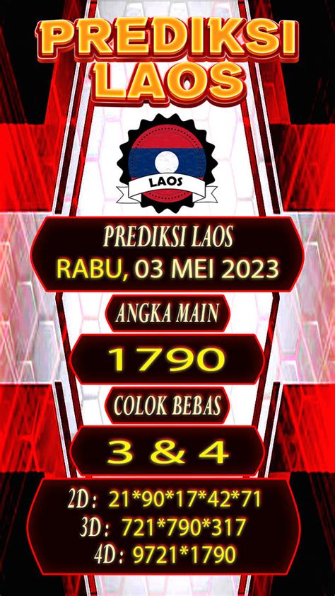 prediksi laos pools  Prediksi Hk di bawah kita menggunakan rumus kepala, ekor, shio, Am dan Ai yang kita buat menggunakan banyak rumus jitu untuk membuat angka prediksi yang akurat