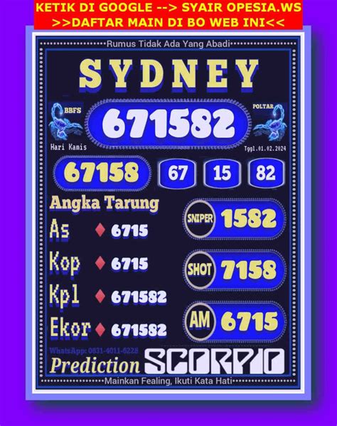 prediksi sydney 4dprize  Wajib Main: 7603