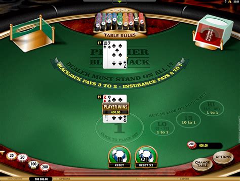 premier blackjack hi lo echtgeld  Still, with the minimum of $1,00 stake and 99