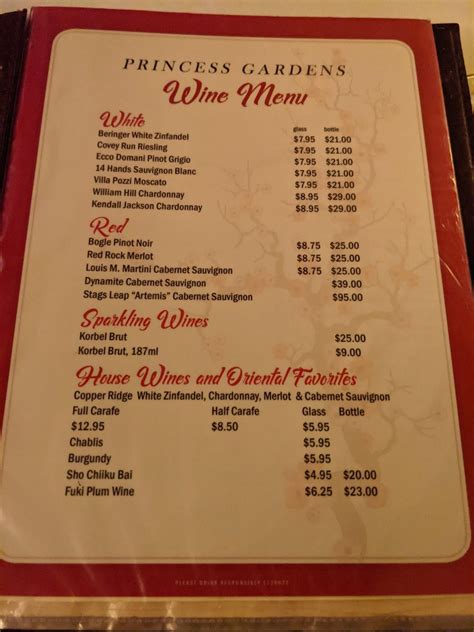 princess garden kansas city menu  New Peking Chinese Restaurant