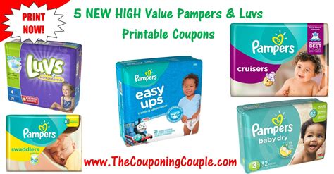 printable pamper coupons ) – 14¢ or less per diaper