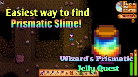 prismatic slime stardew valley  The Prismatic Slime can appear when the mines are in a "dangerous" or normal state