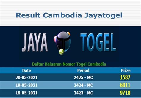 prize cambodia jayatogel   Prize