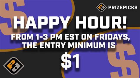 prizepicks happy hour  and @LinkDFS