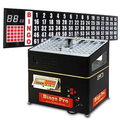 professional bingo machine with flashboard E