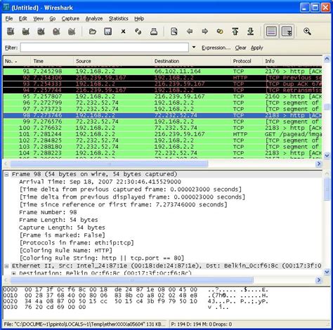 promiscuous mode wireshark  On a wired LAN, there's normally no link-layer encryption, so if you can capture the traffic (which might involve more than just promiscuous mode, e