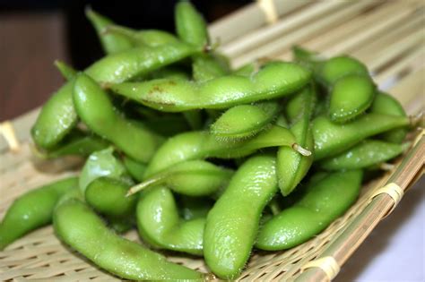 pronounce edamame  This is usually around soybean growth stage R6, which is the final stage before maturation