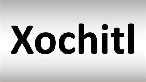 pronounce xochitl xochitl = Flower, a name said to be given exclusively to boys, but it is also in the list for girls' names