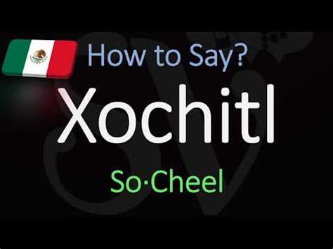 pronunciation xochitl Pronunciation of XOCHITL MEX VELSQUEZ with and more for XOCHITL MEX VELSQUEZ