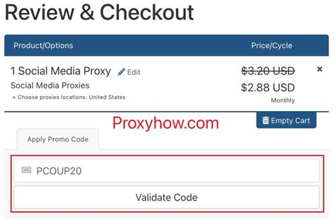 proxy seller promo code  Send