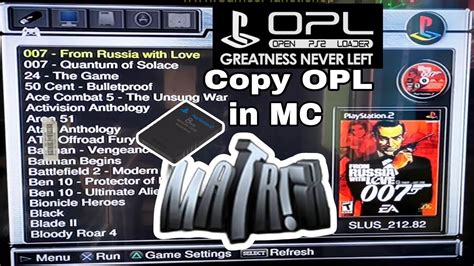 ps2 matrix infinity usb boot  So to make it easier, I thought about creating this guide, which will point to even more guides in a certain order so it makes it easier on them on how to go about setting up their mod-chipped 90K PS2 console that can't