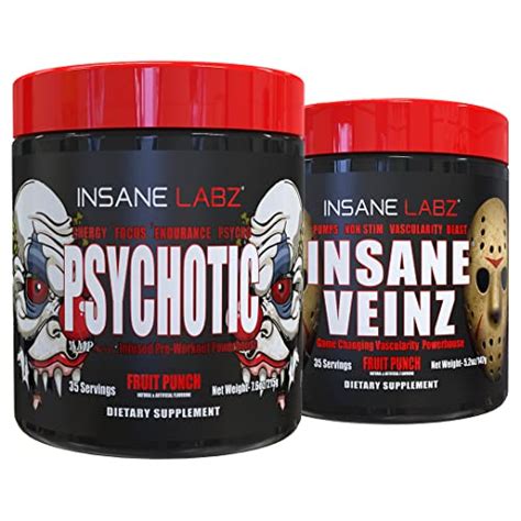 psychotic pre workout amazon Insane Labz Saw Bloodbath, Non-Stim Pump Pre Workout Powder with Nitrosigine­®, OxyGold­™, Agmatine Sulfate, L-Citrulline and Betainne Anhydrous, 40 Srvgs (Watermelon) $ 44 