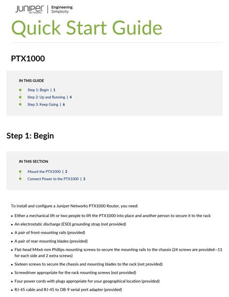 ptx1000 data sheet Data Sheet 1 PTX1000, PTX10001, PTX10002, AND PTX10003 FIXED-CONFIGURATION PACKET TRANSPORT ROUTERS Product Description Juniper Networks® PTX Series Packet Transport Routers transform the core network with physical and virtual innovations that deliver unprecedented scale at a low cost