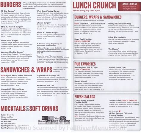 pub 99 menu fall river 00