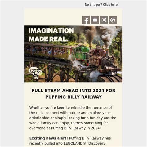 puffing billy promotion code Australia