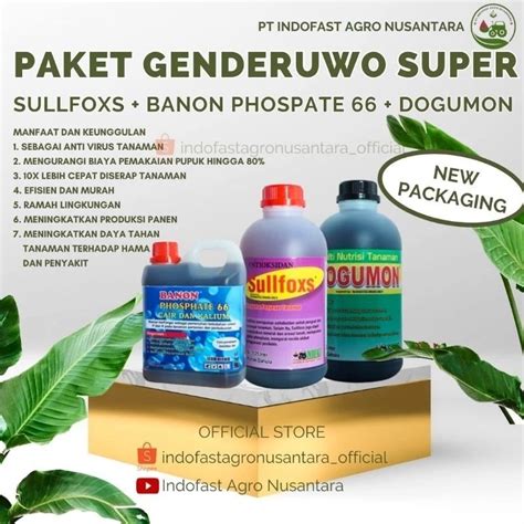 pupuk genderuwo asli  Kapur 3 kg3